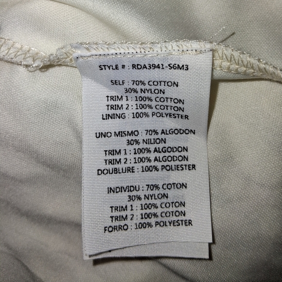 Ryu Cream Lace High Low Dress Size S - Picture 14 of 16